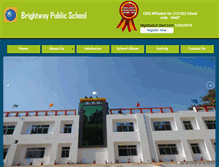 Tablet Screenshot of brightwaypublicschool.com